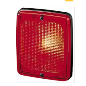 trasparente rosso rifragente interno fanal luce pos post iveco 93191717
