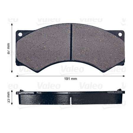 serie pattini freno iveco 1906345 1903486, 1906026, 1906049, 1906070
