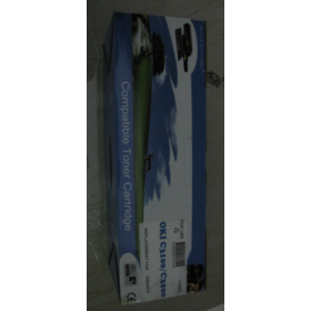 toner compatibile cartridge oki c3100/c3200 ciano codice 42804515