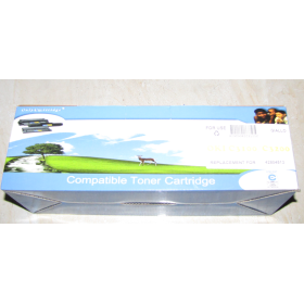 toner compatibile cartridge oki c3100/c3200 giallo codice 42804513