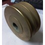 puleggia piccola doppia gola alternatore dm 90 asse 16 iveco 6131924