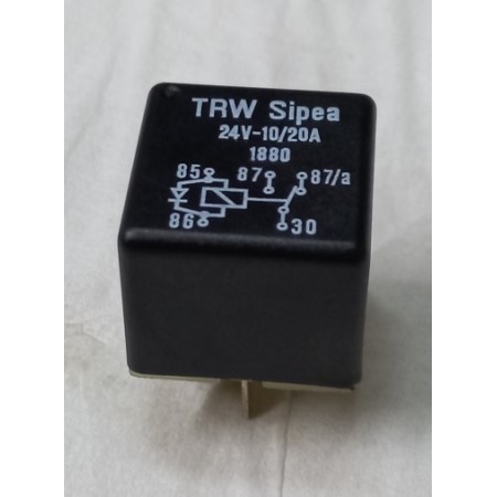 rele con diodo 24v 10/20a sipea 1880 breda s5003711
