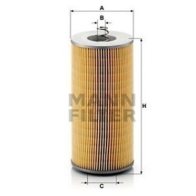 filtro/cartuccia olio 13,4x120x248 mann h12110/2 x mercedes a0001843825 a4221800210