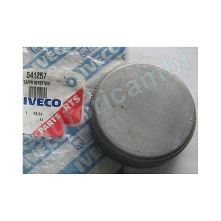 tappo serbatoio di gasolio univ. alluminio s/chiave iveco 541257