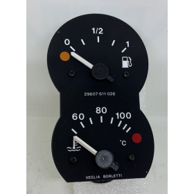 manometro da quadro doppio temperatura e gasolio veglia  iveco 98421064