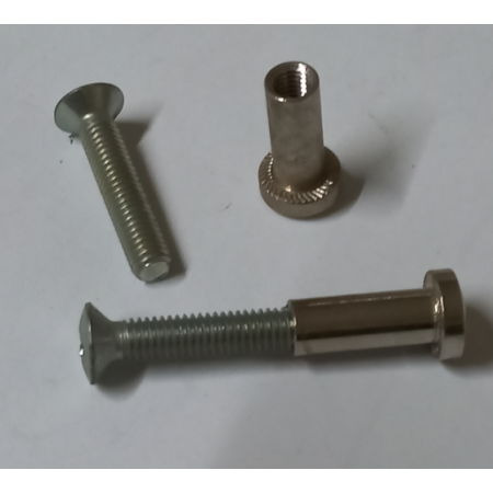 VITE DOPPIA CROMATA PER SUPPORTO ALLUMINIO IVECO NLA0021
