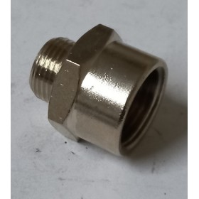 raccordo/riduzione d'acciaio maschio 16mm femmina 20mm iveco 8010003320