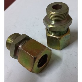 raccordo diritto a pressare s14 22x1,5-filetto 22x1,5 foro 9mm iveco fog0085