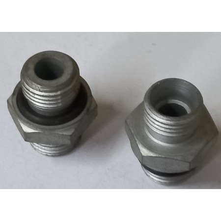 raccordo lineare maschio/maschio M 16/16x1,5 con anello di gomma iveco 4741616