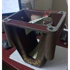 supporto alluminio per tassello elastico motore iveco 4611376