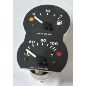 manometro da cruscotto segnalamento carburante e temperatura iveco 93194467