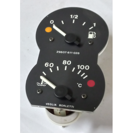 manometro da cruscotto segnalamento carburante e temperatura iveco 93194467