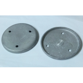 base alluminio supporto mancorrenti 100mm iveco 50550