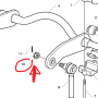 dado a corona bielletta stabilizzatrice scania 639289