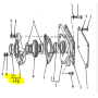 supporto distrubuzione motore iveco 4771242 82982215, 4769594, 4769593
