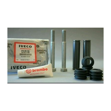 kit ricambio guide pinze freno eurocargo iveco 93161759