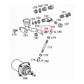 perno sferico maschio per tirantini mercedes n071803013102