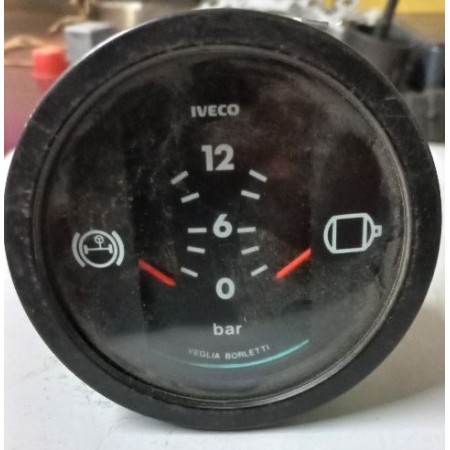 manometro indicatore pressione aria assali iveco 4819765