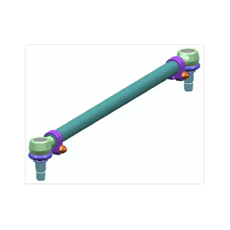 tirante longitudinale cono 30mm d tubo 38 L604 iveco 504018927