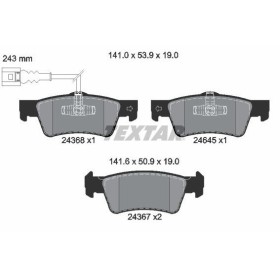 serie pastiglie freno posteriore texstar 2436801 kutsenits 7h8698451