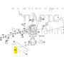 tubo/manicotto acqua curvo 180° mercedes a3018322423
