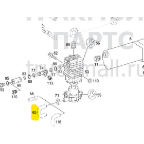 tubo/manicotto acqua curvo 180° mercedes a3018322423