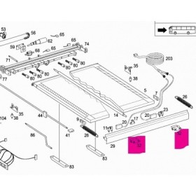 cerniere per pedana disabili mercedes a0006660251
