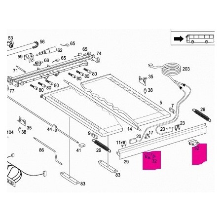 cerniere per pedana disabili mercedes a0006660251