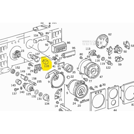 CICALINA FRENO DI STAZIONAMENTO MERCEDES A0015423823