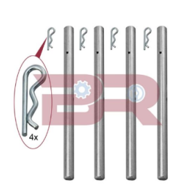 kit riparazione sistema frenante idraulico 58mm delle pinze freno iveco 8124735