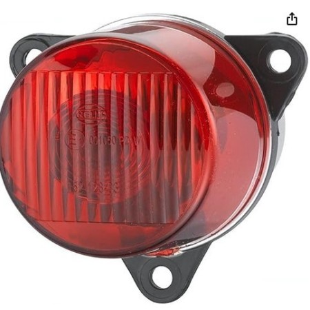 fanalino posteriore di colore rosso retronebbia hella 2ne 008221031 iveco 8010002363