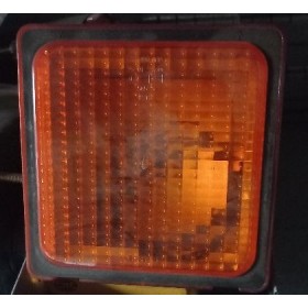 fanale post arancio indicatore direz quadrato completo hella 37.400999