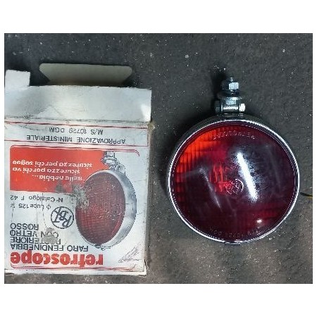 faro retronebbia montaggio esterno rosso fiat 10317