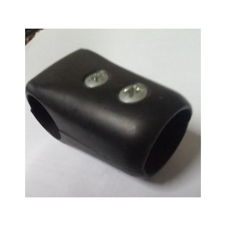 supporto tubi alluminio mancorrenti vernic. nero tre vie fra 2000364