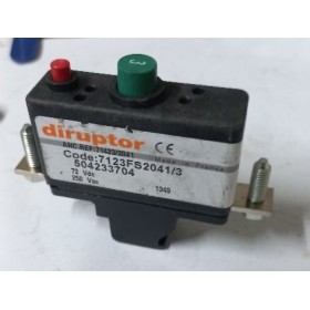 magneto termico 3A diruptor 7123fs2041/3 iveco 504233704