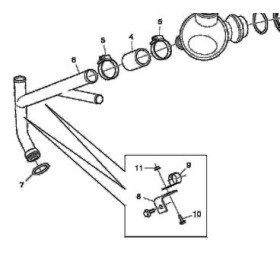 anello/o ring tenuta collettore acqua dm 48 sp 6 scania 381083
