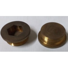 tappo bronzo filettato mm 40 con inserto iveco 6993840