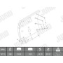 kit ceppi/ganasce freno a tamburo dm 410 sp 16,1 L 220 iveco 2991732