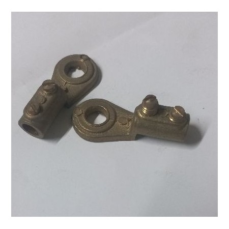 capicorda ottone occhiello 9mm unipolare