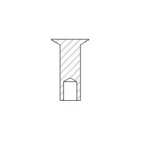 ribattino/rivetto ganasce semif 6,35x16 confezione 50pz iveco 42114719