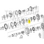 lock/fermo ingranaggio sull'albero mm 2,80 mercedes a3872627873