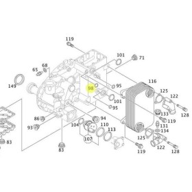 anello di tenuta/o ring 25x4 cambio mercedes a0279973148