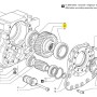 ingranaggio differenziale grande completo di riduttore breda 0180291