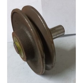 puleggia con albero 19mm giro libero cinghia 13 dm108 iveco 4808332