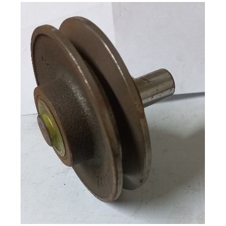 puleggia con albero 19mm giro libero cinghia 13 dm108 iveco 4808332
