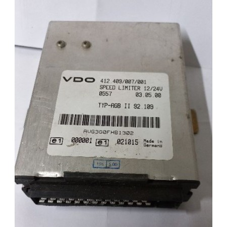 centralina speed limiter 12/24v modello typ agb II 92.109 vdo 412.409
