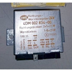 centralina relè frecce 24v hella 4dm 002 834 00 iveco 2480072