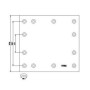 serie ceppi/ganasce freno tamburo dm381 maggiorate 10/10 iveco 2991907