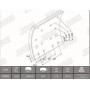 serie ganasce freno 1°magg jurid 19091 iveco 2992005 41025271 2991759