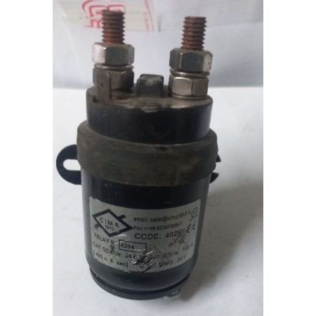 relè staccabatteria 24v 120/480A categoria dc4 cima 4284